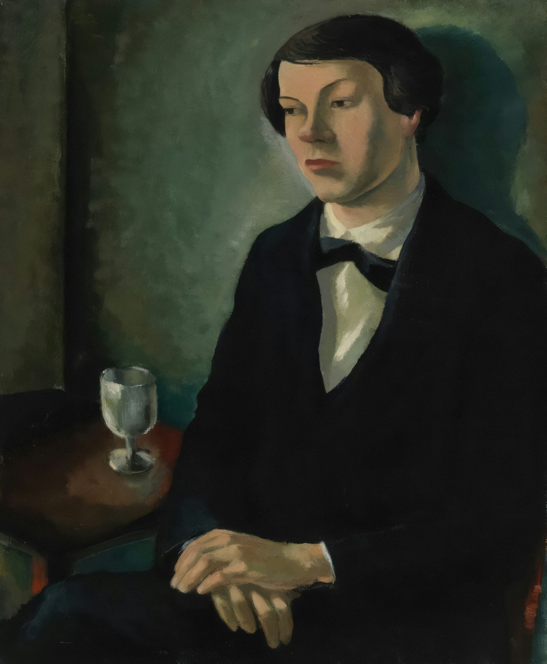 Studio portrait of a Portuguese investigative journalist in his forties